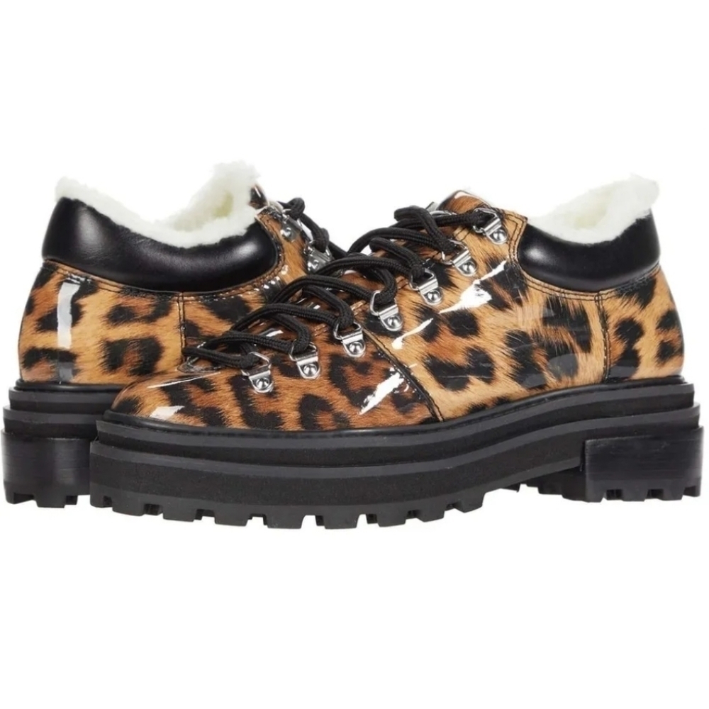 NEW Schutz Lucille Faux Shearling Lined Ankle Boot